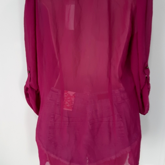 New York & Company Silk Tunic Top Blouse NWT - Picture 13 of 17